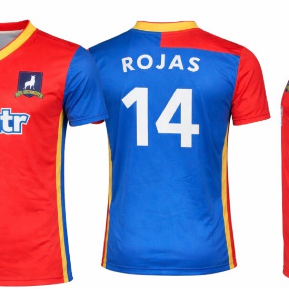 Ted Lasso AFC Richmond ROJAS #14 Soccer Jersey Size L